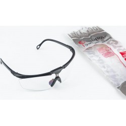Окуляри захисні, матеріал лінзи-полікарбонат PC, прозорі (SP-0090) INTERTOOL