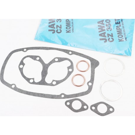 Прокладки двигателя 6V, к-кт 7 деталей, (паронит, алюминий) Польша