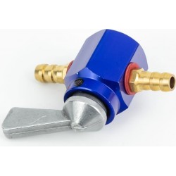 Кран топливный универсальный, синий RIDE IT