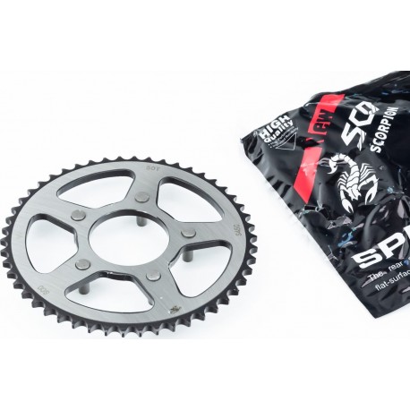 Звезда задняя XLR125 428-50T-d-64/ 5отв.*91мм Scorpion