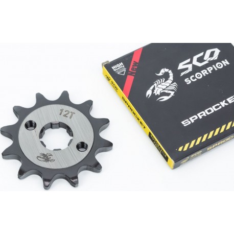 Зірка передня CG/CB-520H-12T (шліц 5мм) "гартована" Loncin LX250GY-3/Scrambler 250 Scorpion