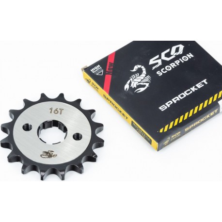 Звезда передняя CG/CB-428H-16T "калёная" Scorpion