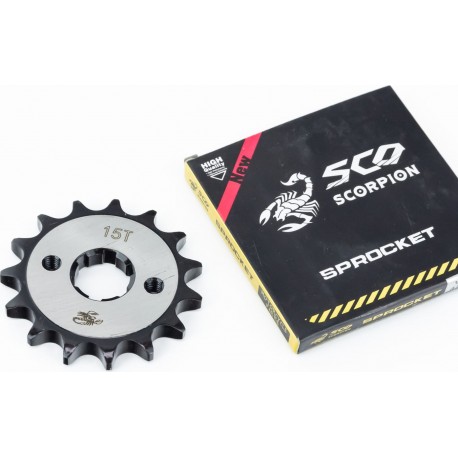 Звезда передняя CG/CB-428H-15T "калёная" Scorpion