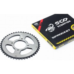 Звезда задняя JD125-428-46T-d-58/ 4отв.*78мм "калёная" Scorpion