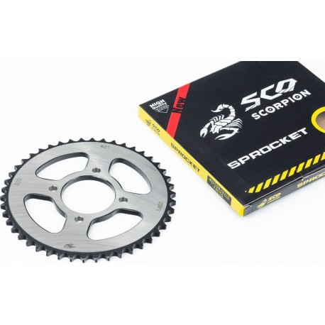 Звезда задняя JD125-428-46T-d-58/ 4отв.*78мм "калёная" Scorpion