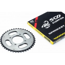 Зірка задня JD125-428-43Т-d-58/ 4отв.*78мм "гартована" Scorpion