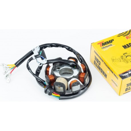 Статор магнето (генератора) (8 катушек "5 проводов") TMMP