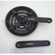 Шатуны Shimano TY-301 алюминиевая система со звездами 48/38/28