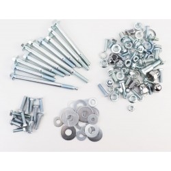 Болти, гайки, втулки, шайби, кріплення в наборі 127од. Китай