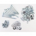 Болты, гайки, втулки, шайбы, крепёж в наборе 127ед. Китай