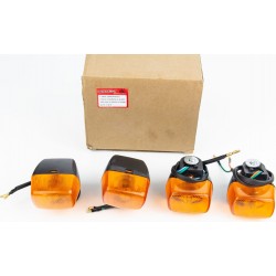 Поворотник лів., прав. (без "ніжки") к-кт 4шт, жовтий (два дроти) Viper