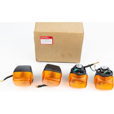 Поворотник лів., прав. (без "ніжки") к-кт 4шт, жовтий (два дроти) Viper