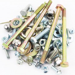Болты, гайки, втулки, шайбы, крепёж большой набор тип 1 Китай