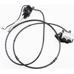 Тормозная система задняя дисковая в сборе (армированный шланг) Китай