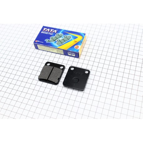 Тормозные колодки (дисковые) "квадрат" Viper-RACE/STORM/GY6, к-кт 2шт TATA
