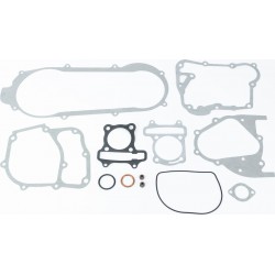 Прокладки двигателя 125cc-52,4мм, к-кт 12 деталей, короткий вариатор (металл) Китай