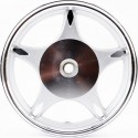Диск задній литий MT2,15x10 Z19 для 4Т (бараб. гальм., d-110мм) "5 променів", сірий Китай