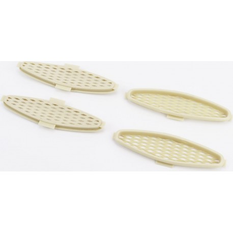 Honda GIORNO AF-24 Пластик-накладка пластика напольного в задней части к-кт 4шт Китай