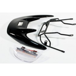 Honda DIO AF-35 Пластик-"спойлер"+кріплення+ліхтар "спойлера" к-кт, чорний Китай