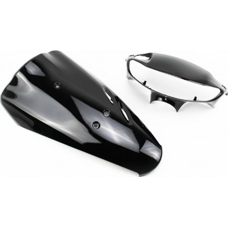 Honda DIO AF-34 Пластик-к-кт фарбований 4 деталей, чорний Китай