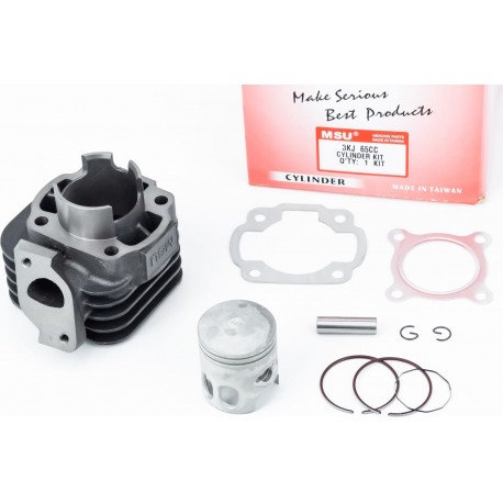 Цилиндр к-кт (цпг) Yamaha JOG 3KJ 65cc-44мм (палец 10мм) (AXIS/APRIO/ARTISTIC/VINO/TRUNK), Тайвань MSU