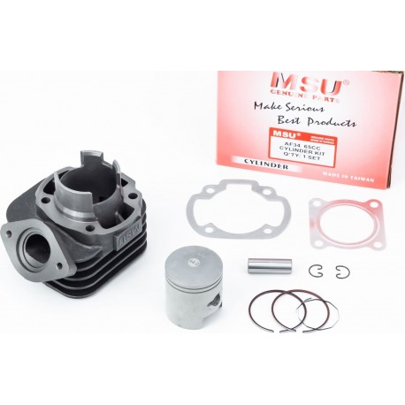 Циліндр к-кт (цпг) Honda DIO ZX/AF34 65cc-44мм (палець 12мм) (AF35 DIO ZX/ AF48 LEAD) MSU