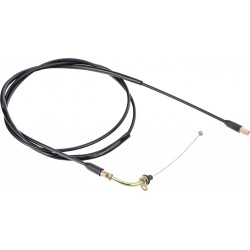 Трос газа Yamaha JOG (наконечник с внутренней резьбой) (трос 187см/ кожух 176см) Китай