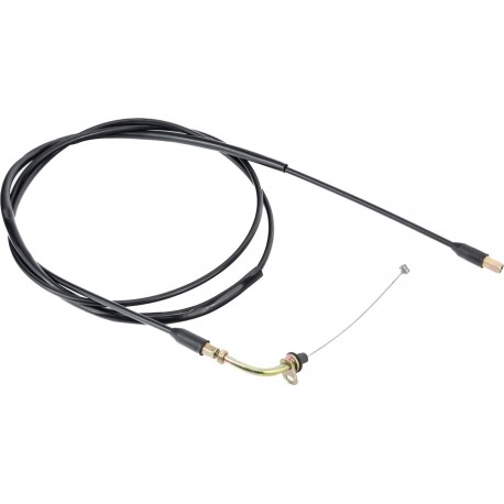 Трос газа Yamaha JOG (наконечник с внутренней резьбой) (трос 187см/ кожух 176см) Китай