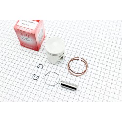 Поршень к-кт Honda DIO65 43мм+0,50 (палец 12мм), Тайвань MSU