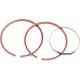 Кільця поршневі Honda DIO ZX50 40мм STD (замки верхні) MSU