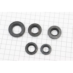 Сальники к-кт 5шт (12x22x5/ 14x28x7/ 15x25x5/ 16x28x7/ 20x34x7) двигателя, CB-200cc TMMP