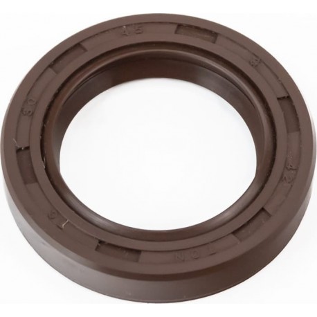 Сальник (30x45x8) первинного валу (з боку зчеплення), коричневий Китай