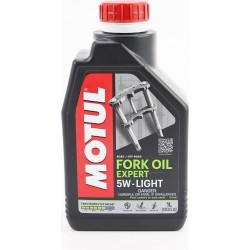 Масло 5W полусинтетическое для амортизаторов и телескопических вилок "FORK OIL EXPERT", 1L MOTUL