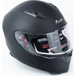 Шлем интеграл GLX-313 L (59-60см), чёрный мат GALAXY