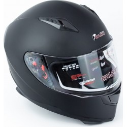 Шлем интеграл GLX-313 M (57-58см), чёрный мат GALAXY