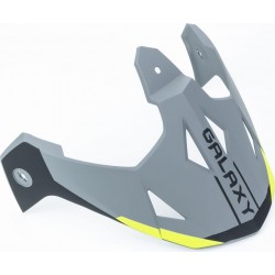 Козырёк шлема кроссового GLX-802, чёрно-салатовый мат GALAXY