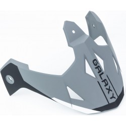 Козырёк шлема кроссового GLX-802, чёрно-белый мат GALAXY