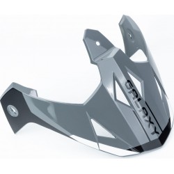 Козырёк шлема кроссового GLX-802, чёрно-белый GALAXY