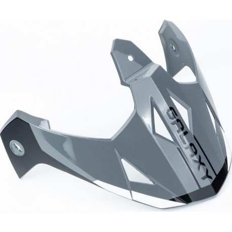 Козырёк шлема кроссового GLX-802, чёрно-белый GALAXY