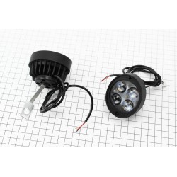 Фара дополнительная светодиодная влагозащитная-4 LED с креплением под зеркало, 65x55мм, к-кт 2шт тип 2 Китай