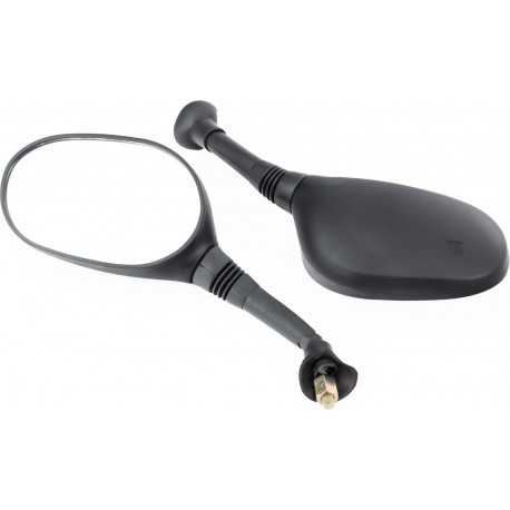 Зеркала к-кт "ОВАЛ", чёрные М8 (ССС-знак качества) Китай