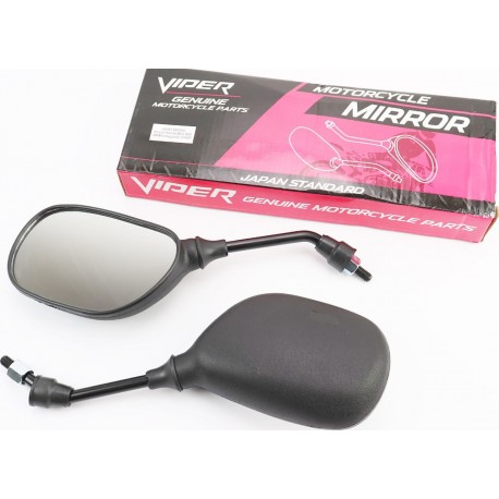 Дзеркала к-кт DIO, чорні "краплі", М8 "довга ніжка" GX-Viper