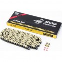 Цепь привода колеса 428HVOx118L GOLD (с сальниками) Scorpion