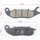 Тормозные колодки (дисковые) HONDA CBR125 / CBR BWB/RC/RD / Wave125 / MSX125 Grom, к-кт 2шт TATA