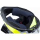 Шлем кроссовый (стандарт DOT) GLX-803 L (59-60см), чёрно-салатовый GALAXY