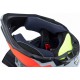 Шолом кросовий (стандарт DOT) GLX-803 L (59-60см), чорно-червоний мат GALAXY