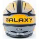 Шолом кросовий (стандарт DOT) GLX-803 M (57-58см), чорно-помаранчевий мат GALAXY
