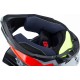 Шолом кросовий (стандарт DOT) GLX-803 M (57-58см), чорно-червоний GALAXY