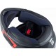 Шлем модуляр с откидным подбородком (стандарт DOT), выдвижные очки GLX-912 S (55-56см), чёрно-красный мат GALAXY