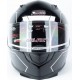 Шлем интеграл GLX-313 L (59-60см), чёрно-белый GALAXY